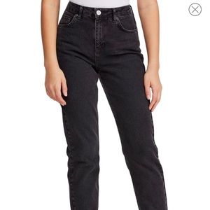 BDG black high waisted mom jeans